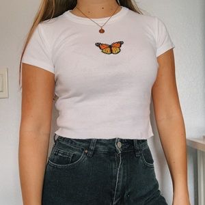 Brandy Melville Butterfly T